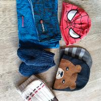 set per bambini invernale e primaverile taglia 1/2