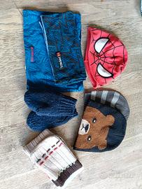 set per bambini invernale e primaverile taglia 1/2