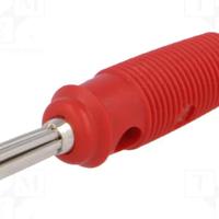 Connettore banana Rosso 4mm (Professionale)