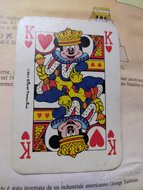 Carte da gioco Disney, anni 90 (a 30 cent. cad.)