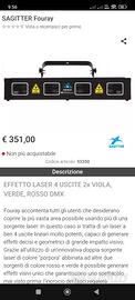 effetto luce laser nuovo
