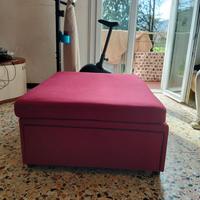 POUF/ letto singolo