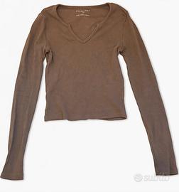 Top a maniche lunghe xs
