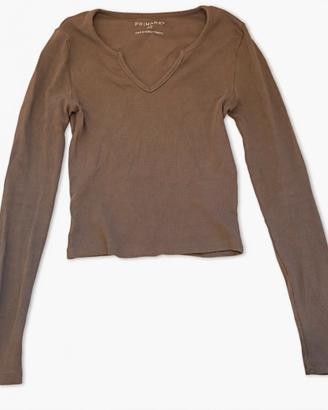 Top a maniche lunghe xs