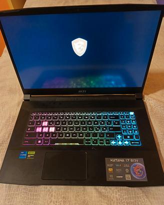 MSI KATANA 17 POLLICI