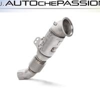 Downpipe Akrapovic in acciaio per Bmw M140i F20 F2