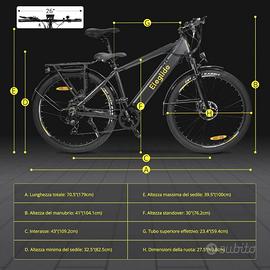 Bici elettrica ELEGLIDE T1
