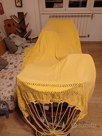 amaca gialla vintage in cotone