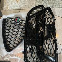 Griglie restyling giulia veloce 2025 nero lucido