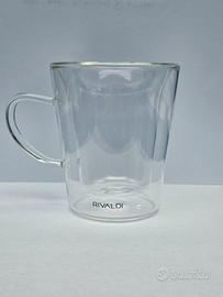 Tazze termica in vetro tipo pyrex (coppia)