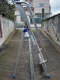 scala in alluminio svelt con passamano 