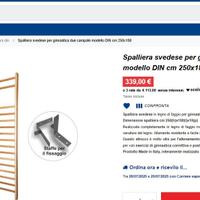 Spalliera svedese GANA Sport, come nuova