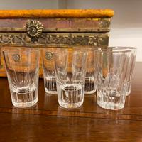 6 bicchierini da liquore vintage anni 70