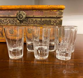 6 bicchierini da liquore vintage anni 70