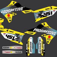 grafiche Suzuki rmz RM enduro factory replica
