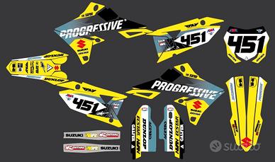 grafiche Suzuki rmz RM enduro factory replica