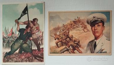 Due Cartolina Postale Per le Forze Armate, d’epoca