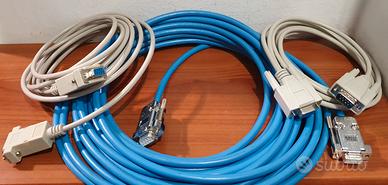 cavi prolunga e collegamento RS232 DB9 pin