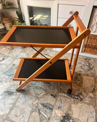 carrello in legno Foppapedretti 