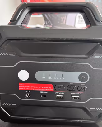 booster avviatore per autocarri 12/24 Volt
