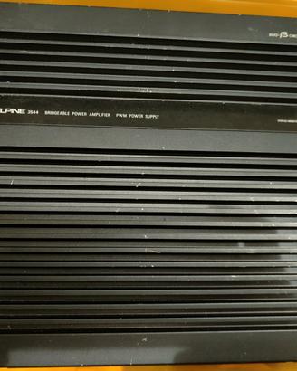 Amplificatore stereo Alpine 3544 old school