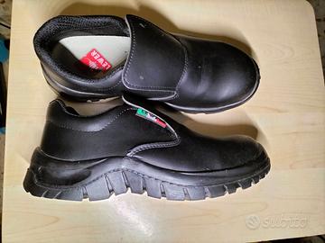 Scarpe antinfortunistiche Alberghiero Nere N° 40