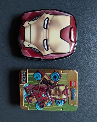 Lego Iron Man Avengers Scatola Metallo