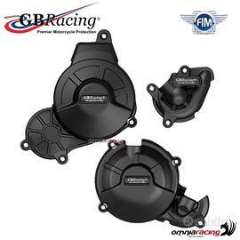 Set completo protezione carter motore GBRacing per