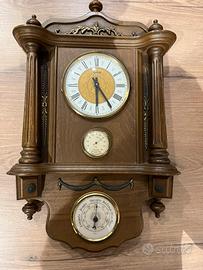 Orologio da parete con barometro Astra