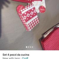 set cucina 4 pezzi Croff