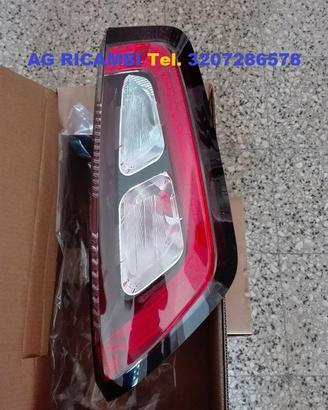 Fanale Led interno nero Fiat Punto Evo Punto 2012