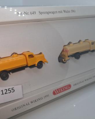 Wiking - set di due modellini con rullo 1/87 h0