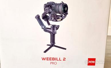 Gimbal/Stabilizzatore Weebill 2 Zhiyun Pro-Studio