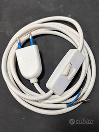 Cavo cablaggio doppio interruttore per lumi Murano