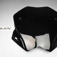Cupolino Parabrezza corto TMAX 530 12 - 16 Nero C1