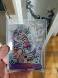 One piece carta Luffy card game