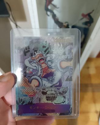 One piece carta Luffy card game