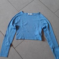 Maglia Pull&Bear blu taglia S