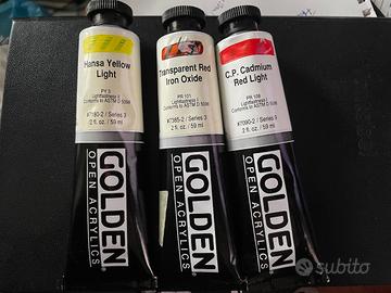 Colori acrilici professionali Golden