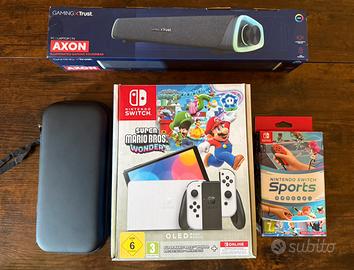 Nintendo switch OLED + switch sport + cassa rgb - Console e Videogiochi ...
