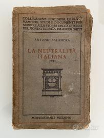 Salandra - La neutralità italiana