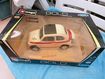 Fiat 500 Abarth Burago scala 1/18