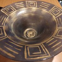 Vaso nero oro
