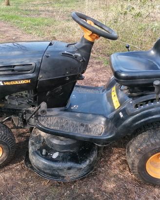 trattorino tagliaerba mcculloch taglio mulching 