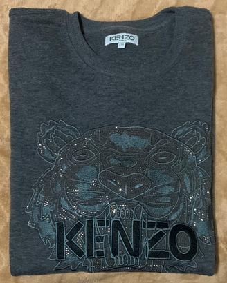 Kenzo Felpa grigia uomo tg XXL