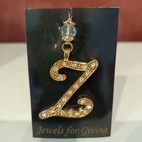 Pendaglio Lettera Dorata Z di #Zara