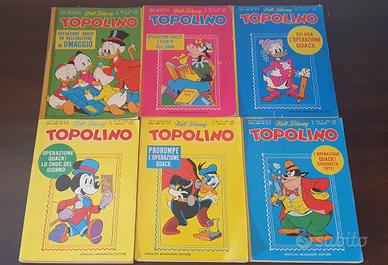 Fumetti Libretto Topolino 1973 (Operazione Quack)