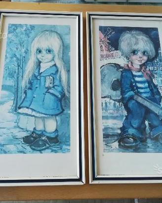 Quadri Vintage Francese Michel Thomas