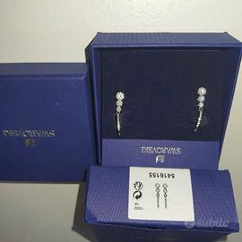 Swarovski Orecchini a cerchio Attract Trilogy