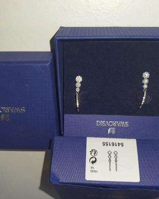 Swarovski Orecchini a cerchio Attract Trilogy